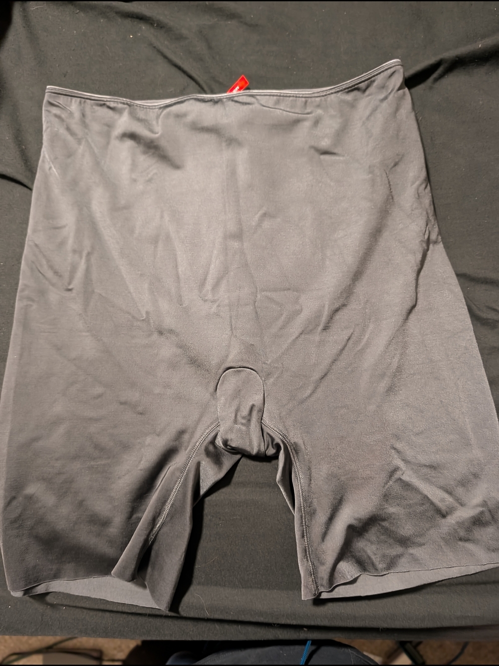 SPANX High-Waisted Mid-Thigh Shaping Shorts - Grey XL